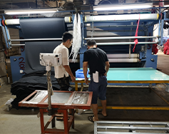 漳州圓定圓筒布定型機